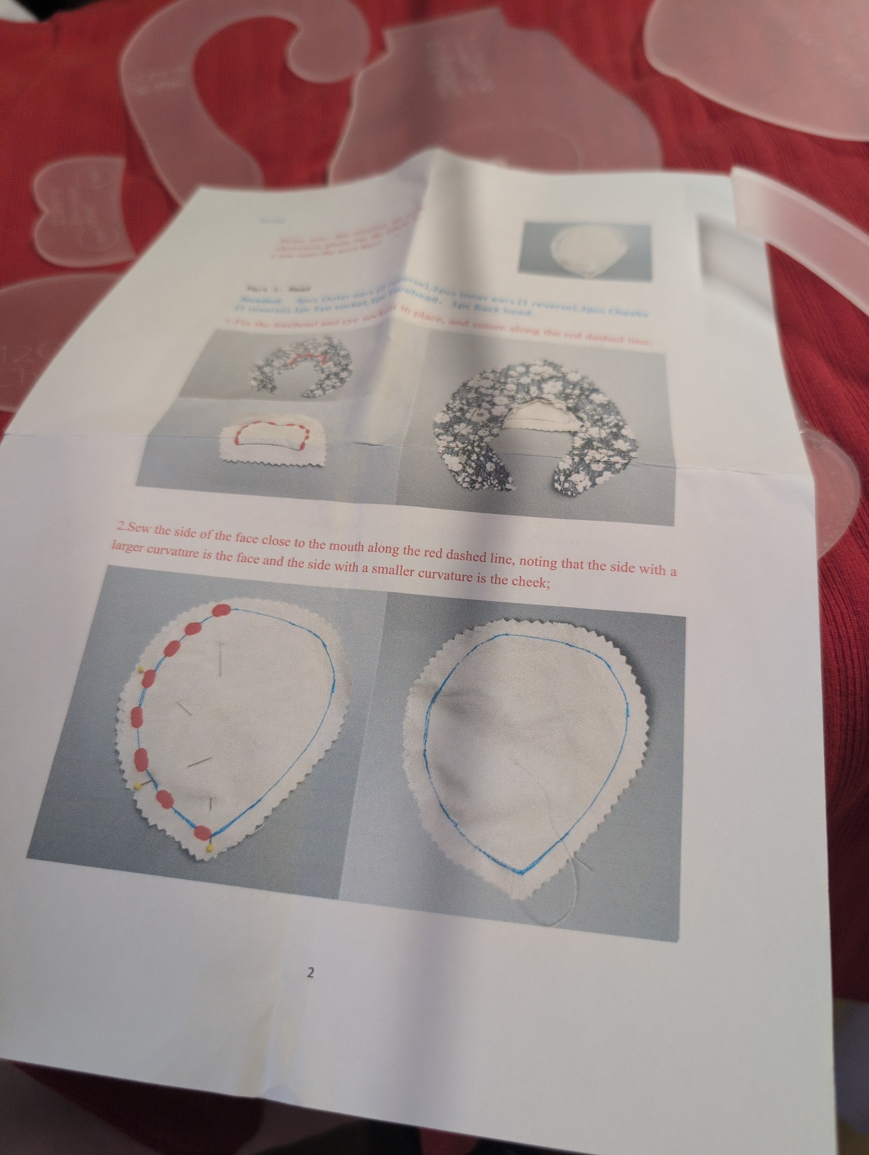 Sewing Pattern Template Set for Quilting and Crafting - Image 6
