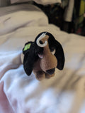 Plush Dachshund Dog Toy with Hook - Image 1