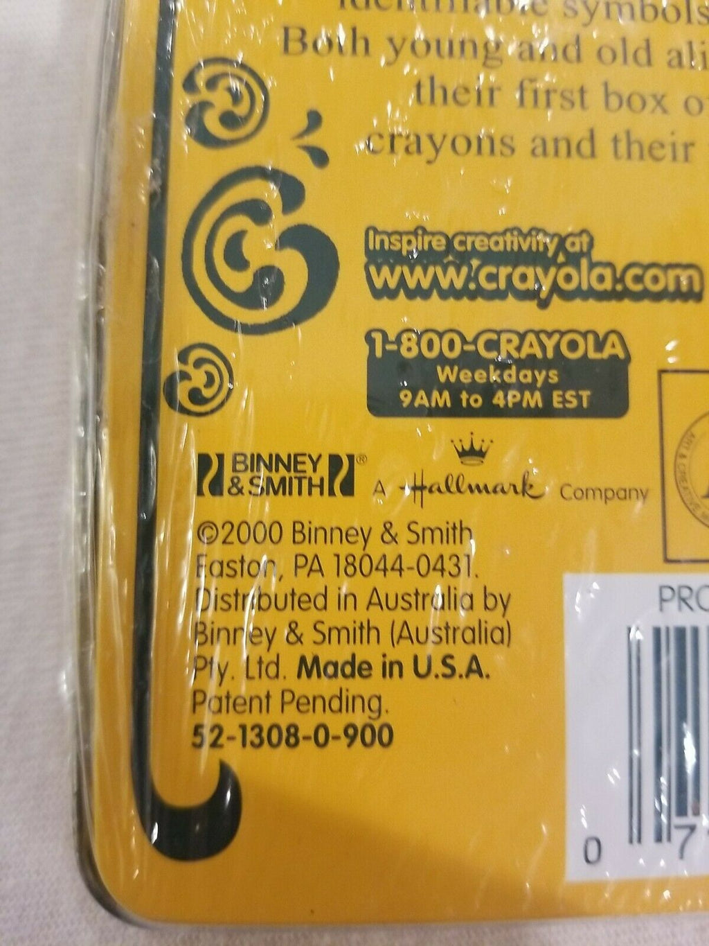 Vintage Crayola No. 8 Gold Medal School Crayons Tin - Image 5
