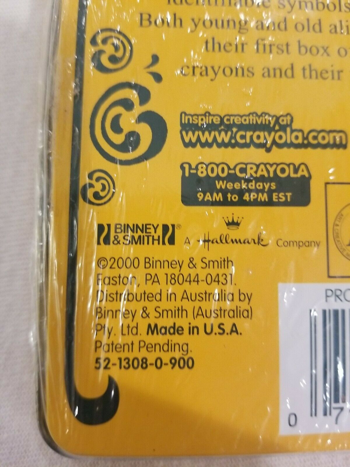 Vintage Crayola No. 8 Gold Medal School Crayons Tin - Image 5
