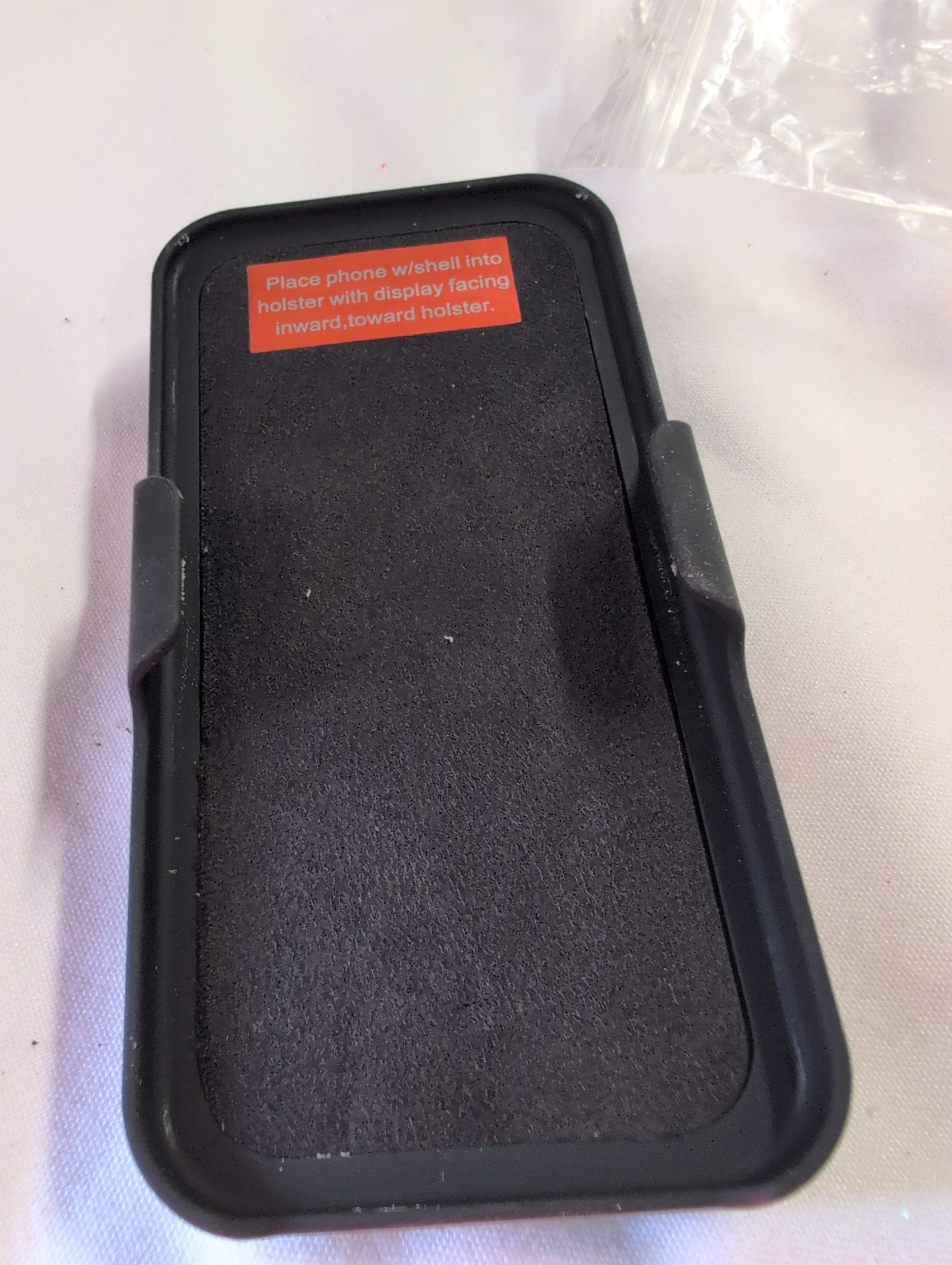 iphone mini Black Phone Holster Case with Belt Clip - Image 4