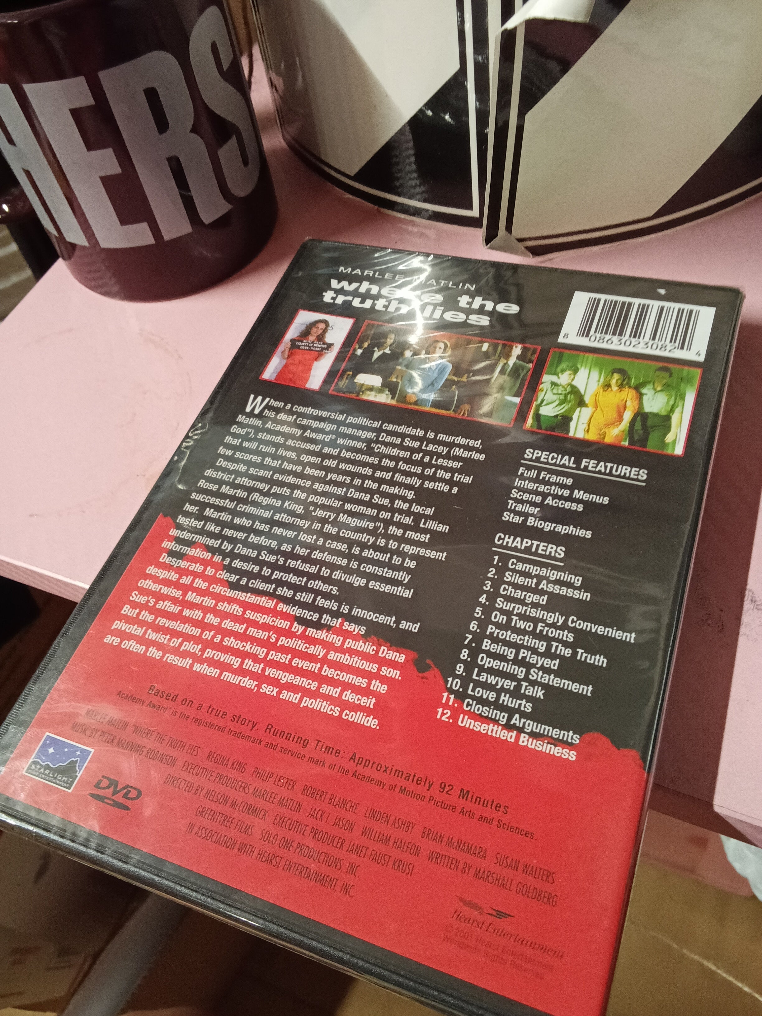 Where the Truth Lies DVD Marlee Matlin Starlight Signature Series - Image 2