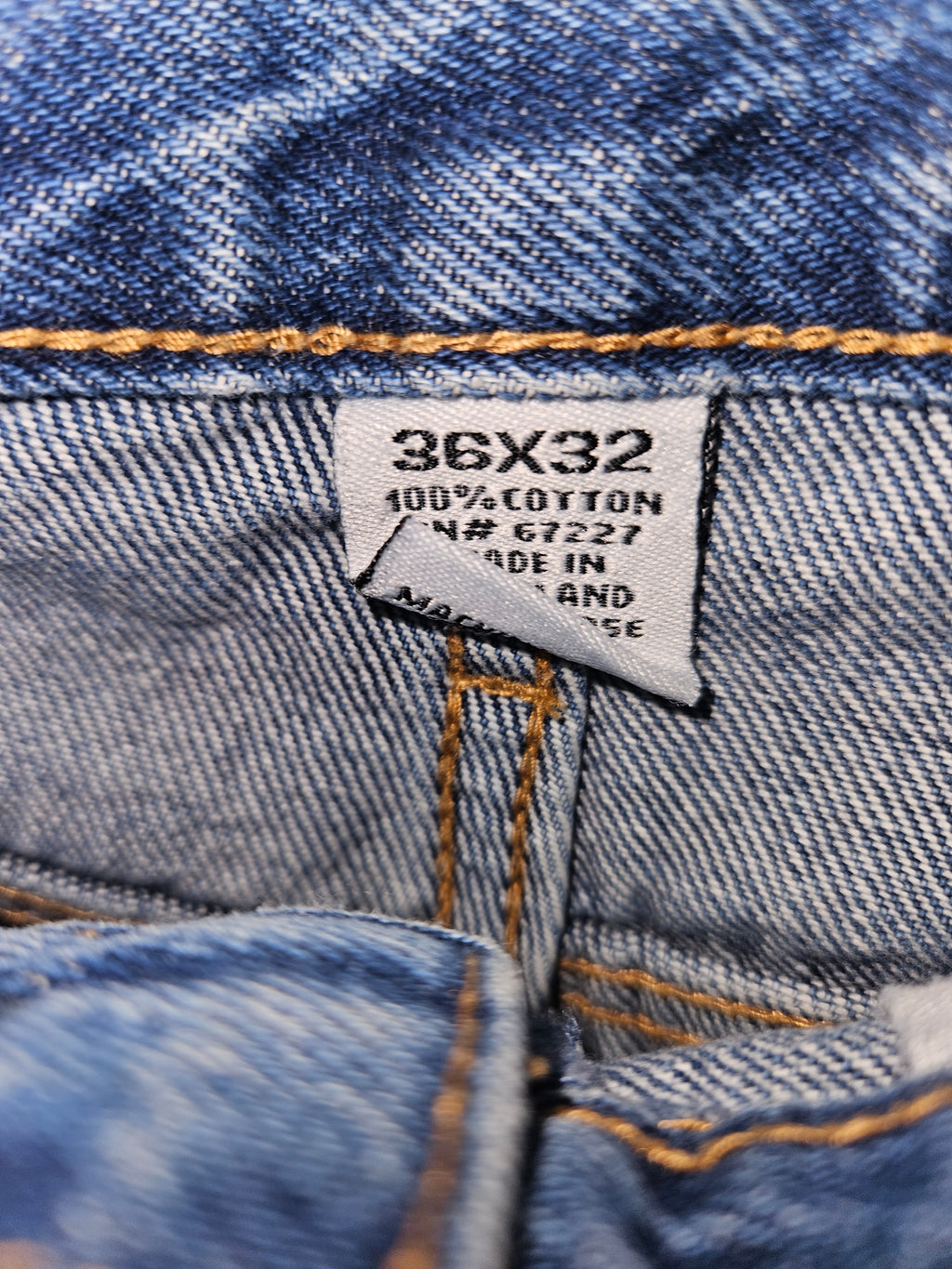 Blue Denim Jeans Classic Fit - Image 4