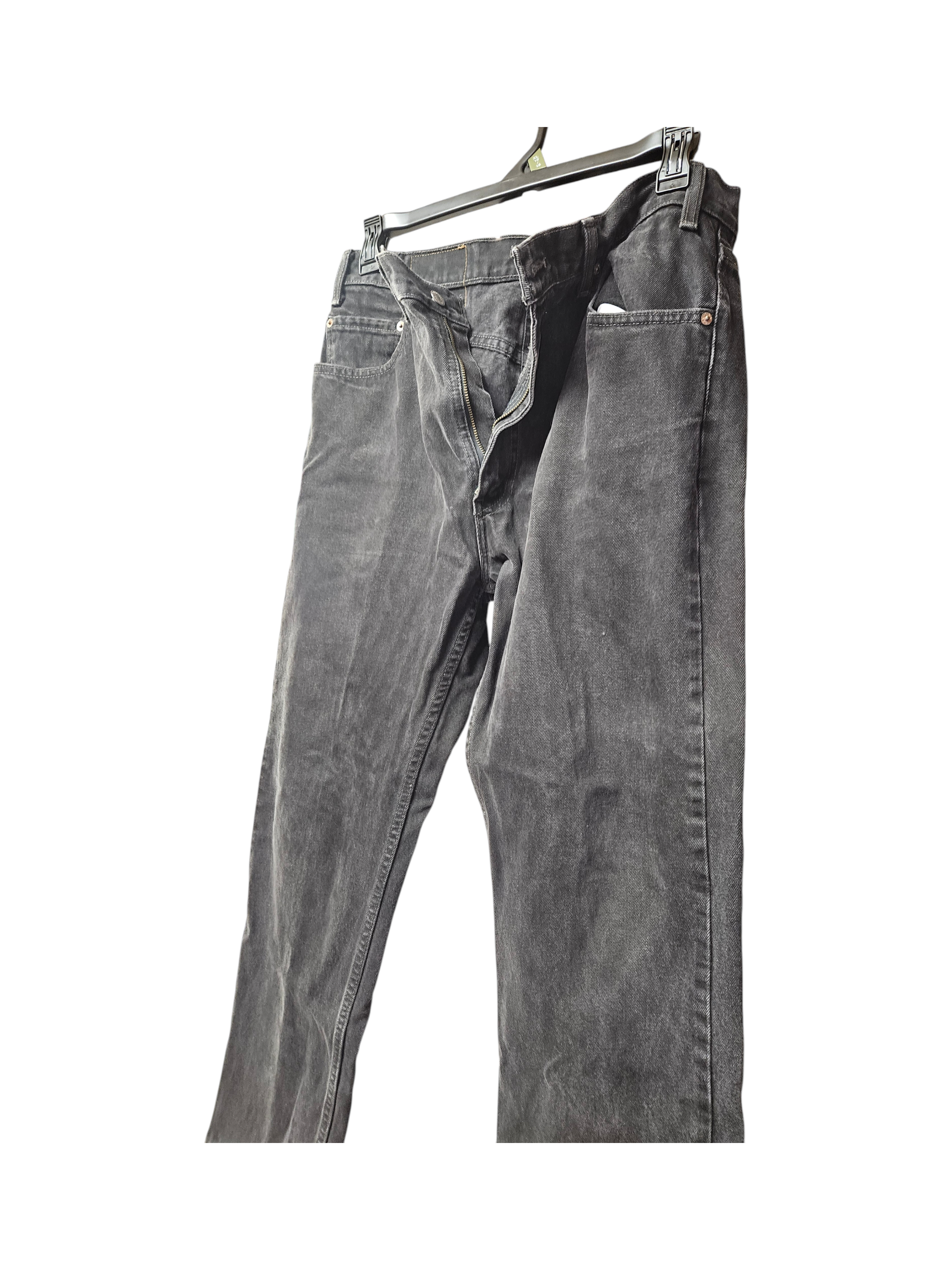 Black Denim Jeans 36 x 30 - Image 1