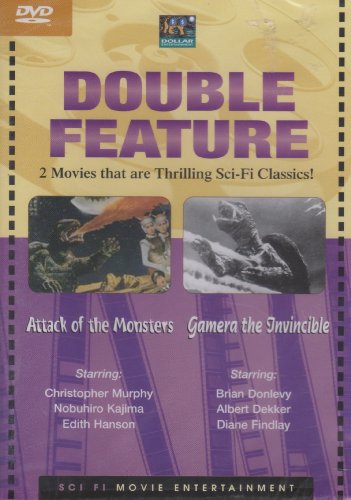 Sci-Fi Classics Double Feature (Attack of the Monsters / Gamera the Invincible) - Image 1