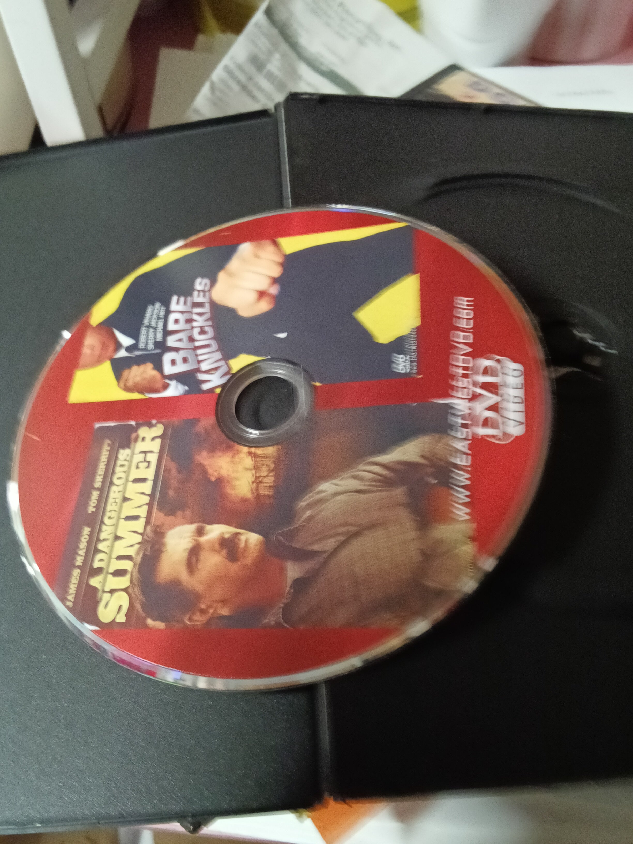Double Feature DVD: Bare Knuckles & A Dangerous Summer - Image 3