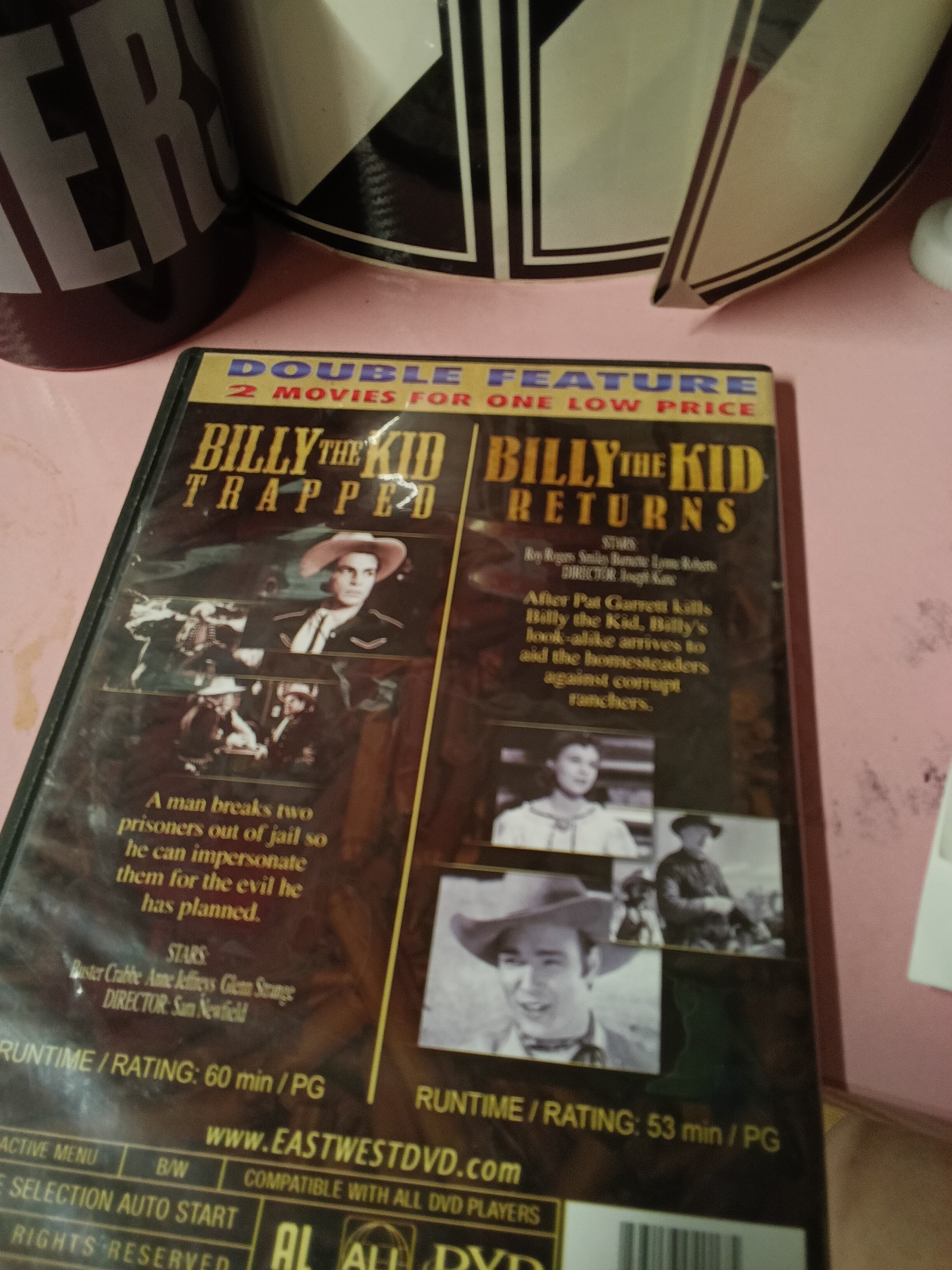 Billy the Kid Double Feature DVD Western - Image 2