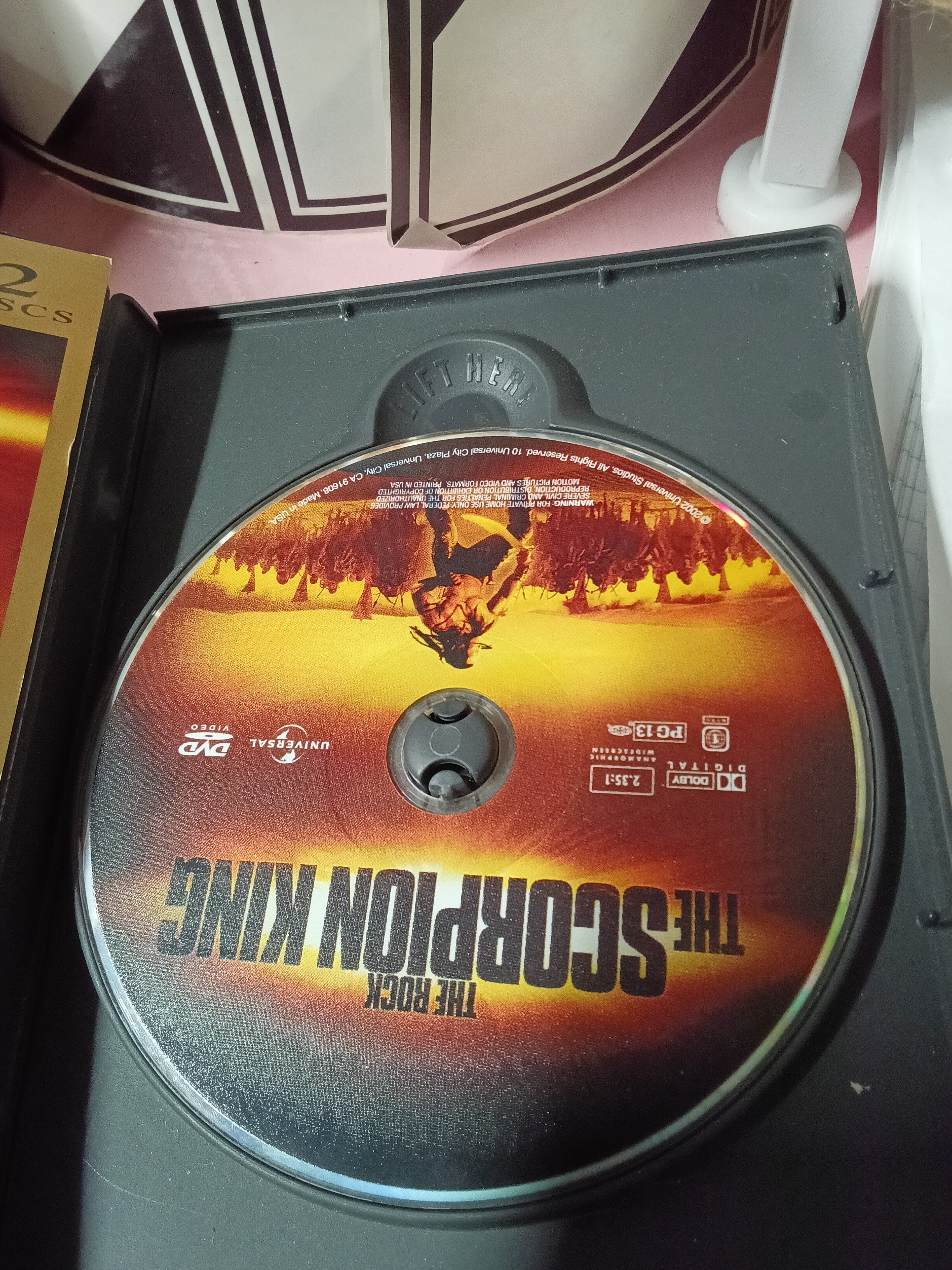 The Scorpion King (DVD + CD) NEW - Image 3