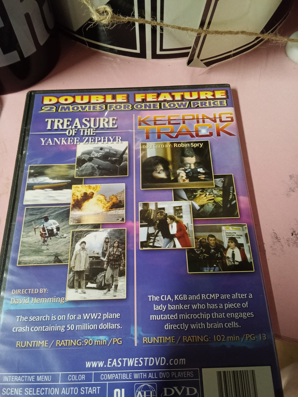 Double Feature DVD: Treasure of the Yankee Zephyr & Keeping Track - Image 2