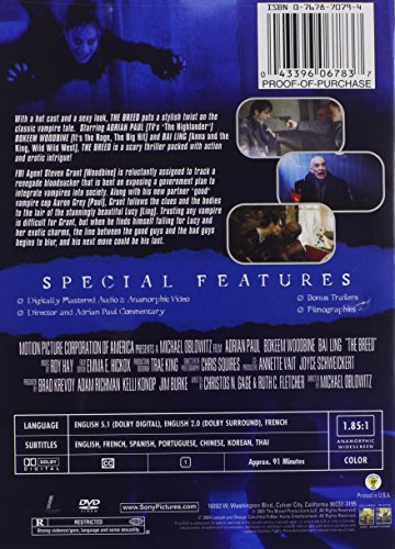 The Breed (DVD  2001  Widescreen/Full Screen) NEW - Image 2