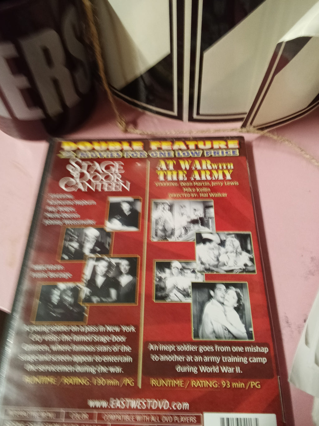 Double Feature DVD: Stage Door Canteen & At War with the Army - Image 3