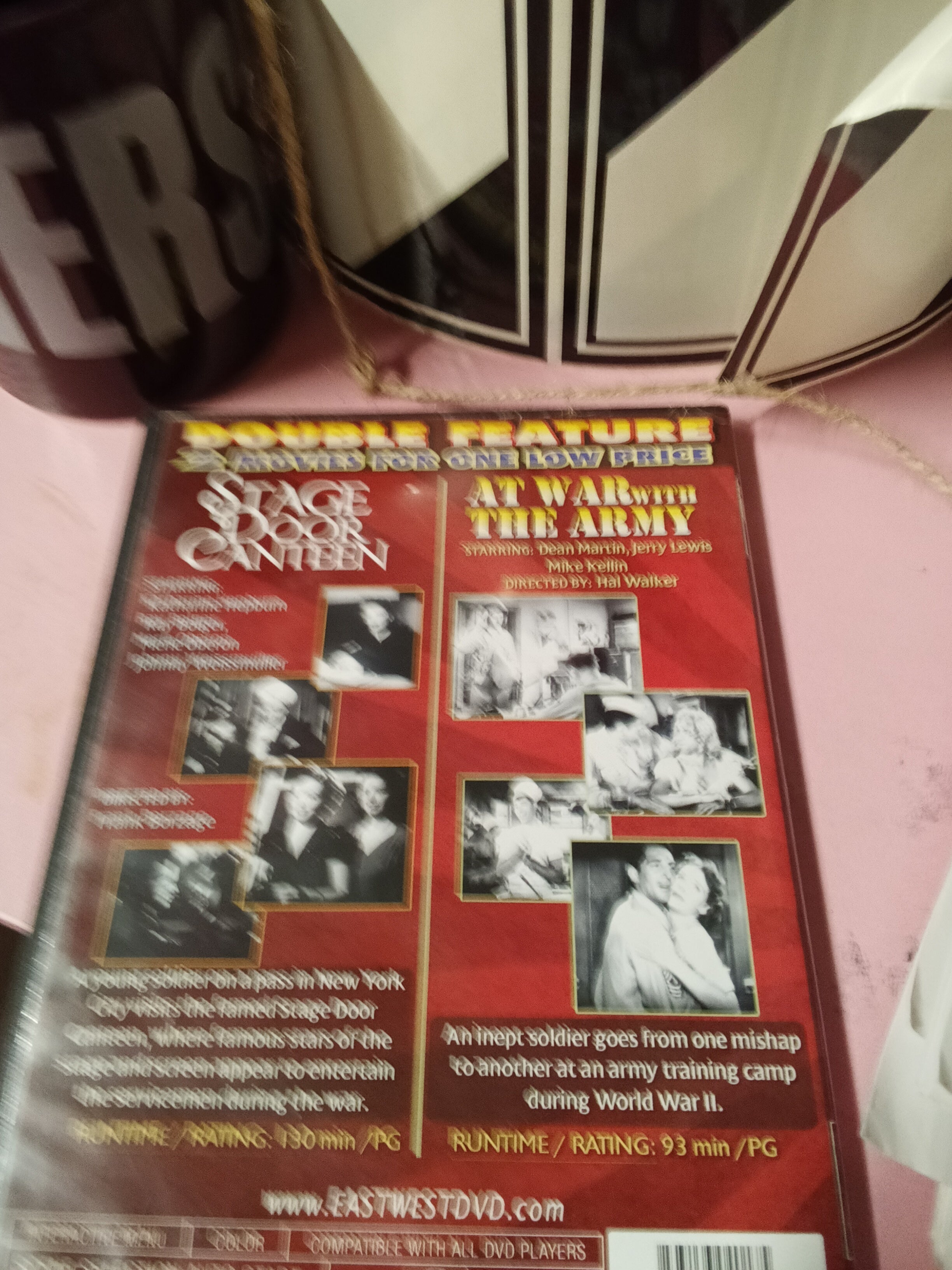 Double Feature DVD: Stage Door Canteen & At War with the Army - Image 3