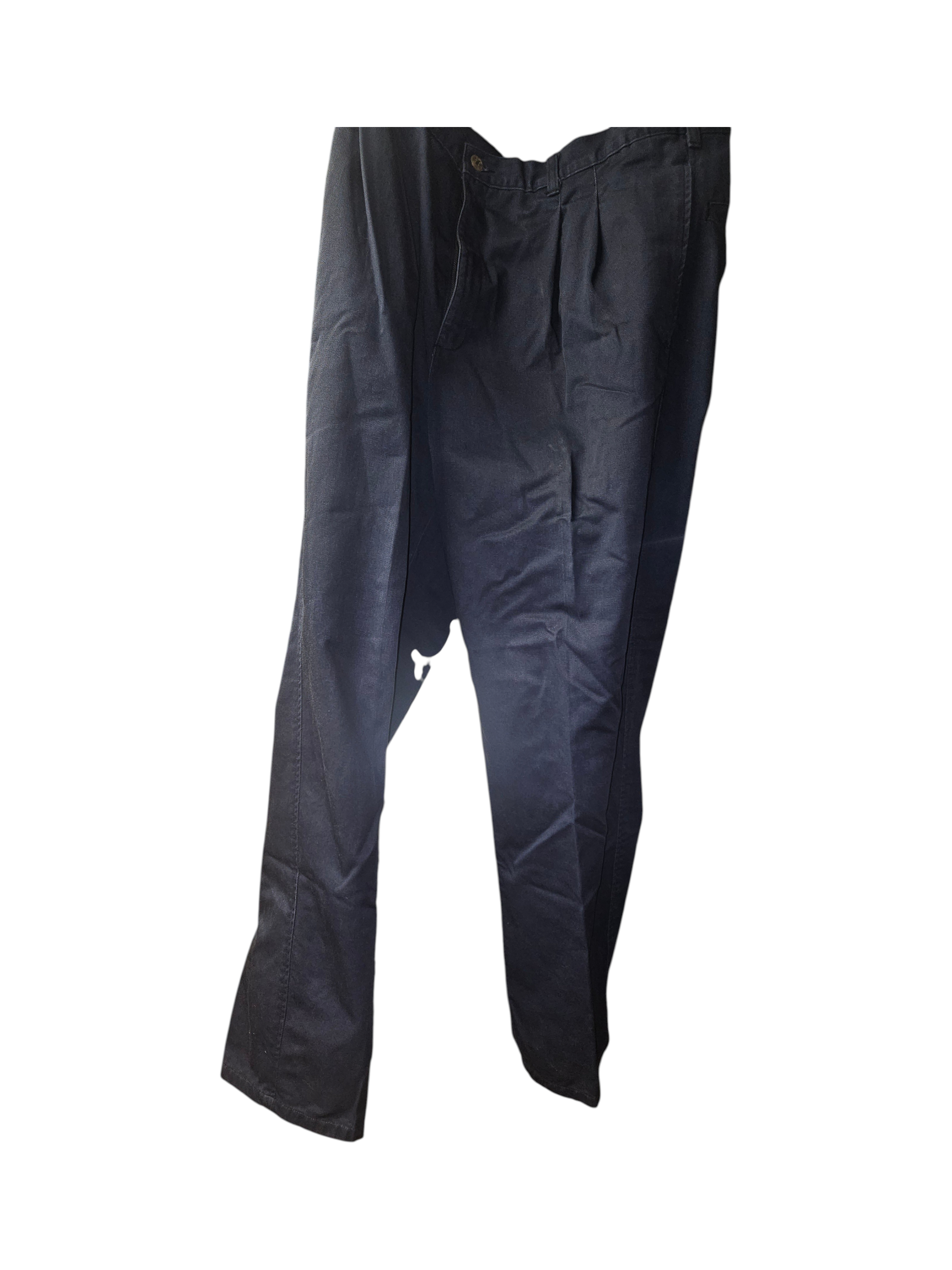 Men's Navy Dress Pants - Image 1