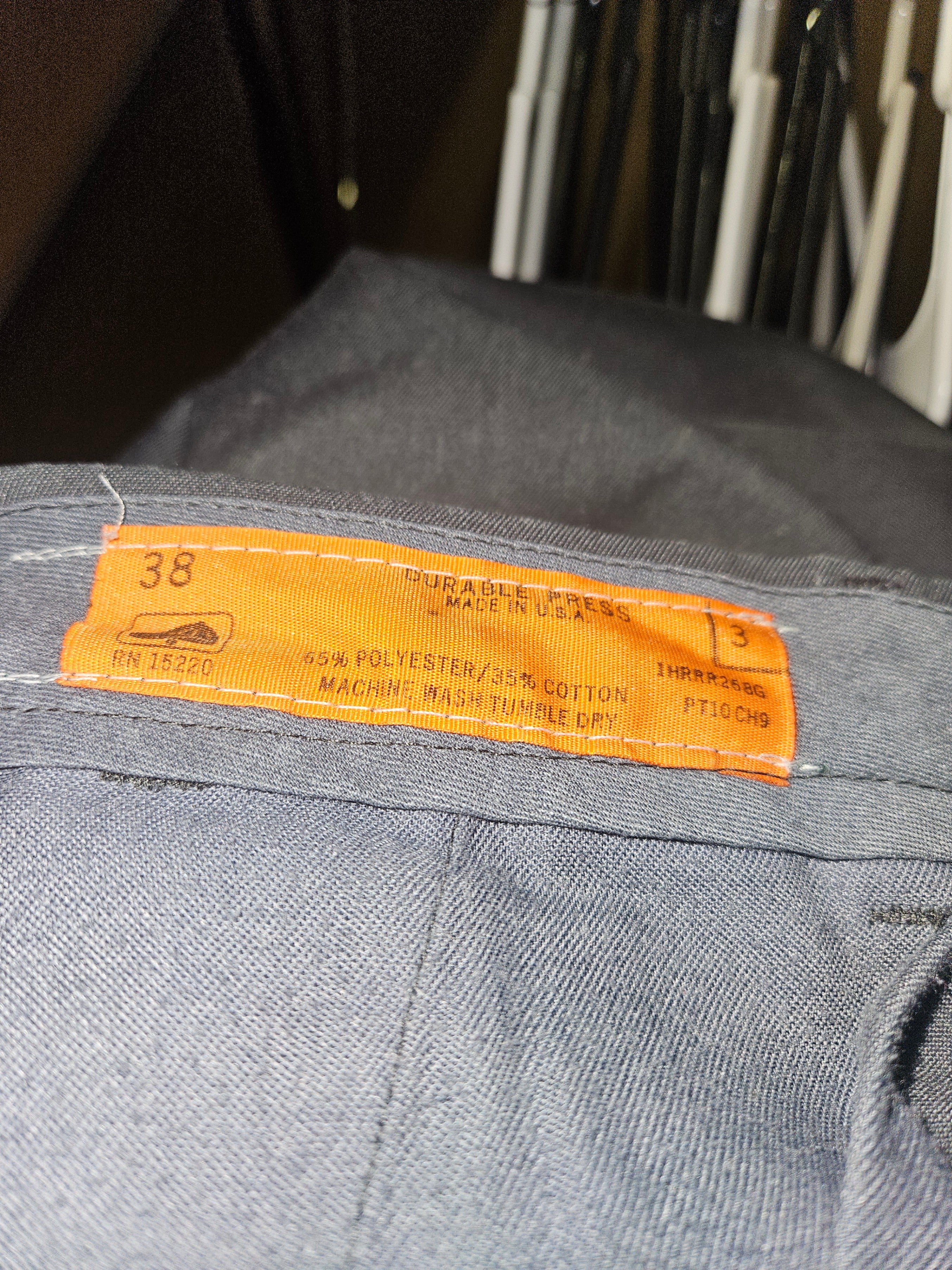 Men's Black work pants - Image 6
