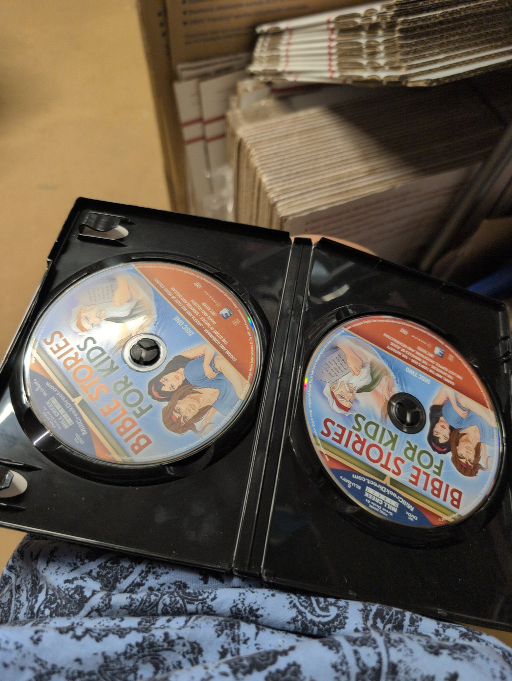Bible Stories for Kids: 10 Animated Tales (2 Discs) (dvd_video) - Image 1