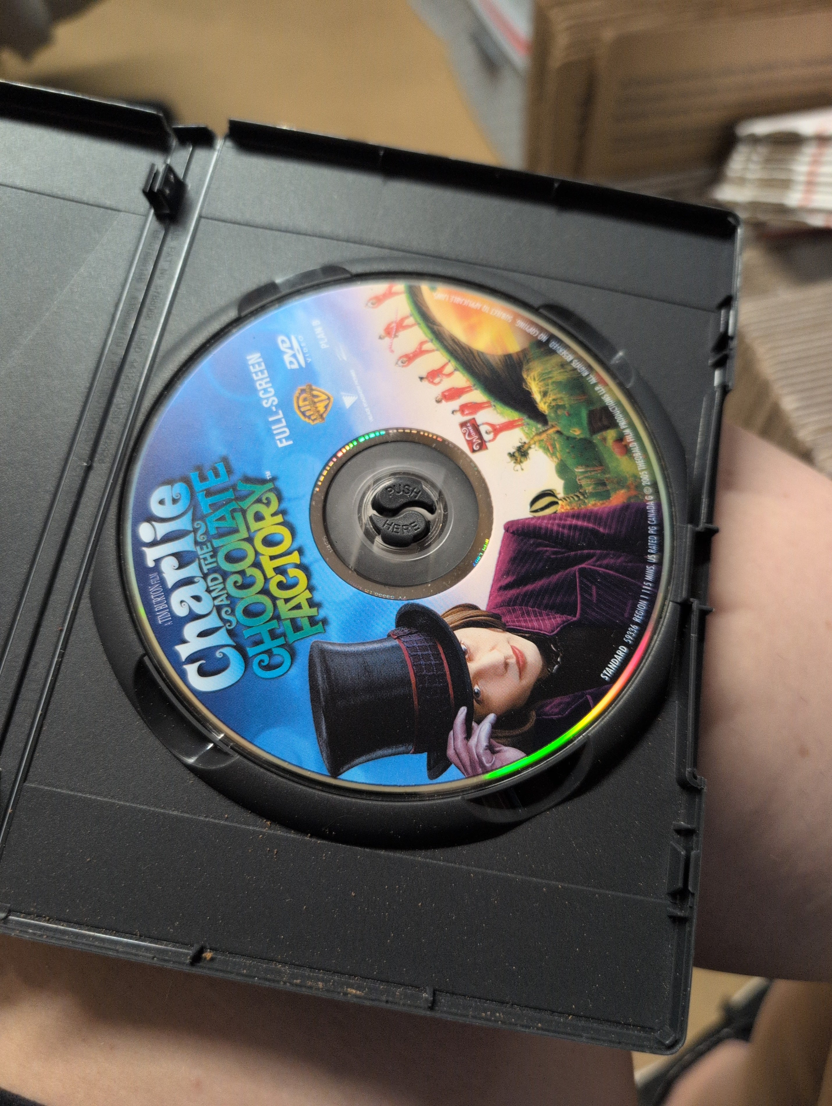 Charlie and the Chocolate Factory Full Screen (DVD) - Image 1