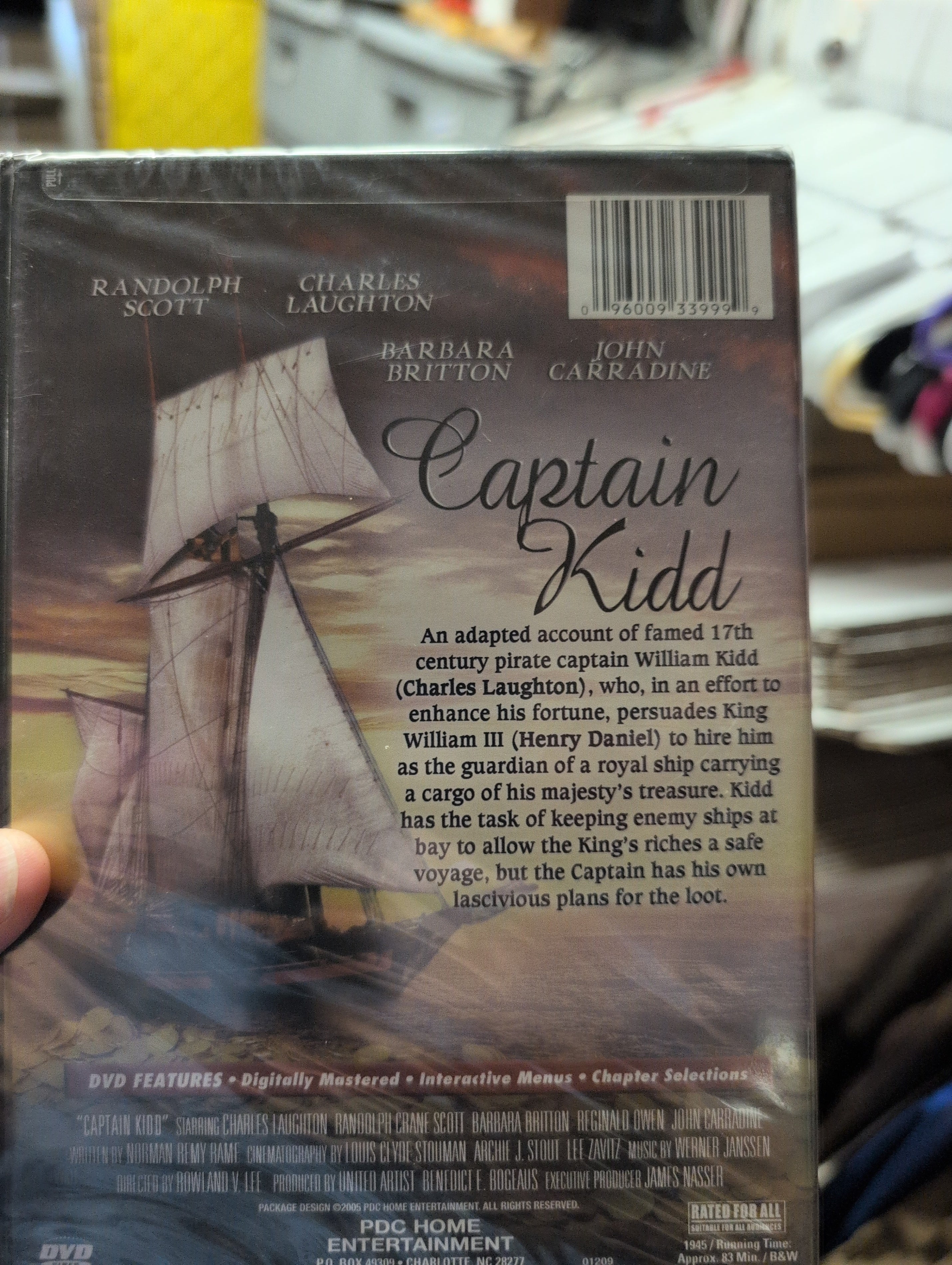 Captain Kidd unopened - Image 3