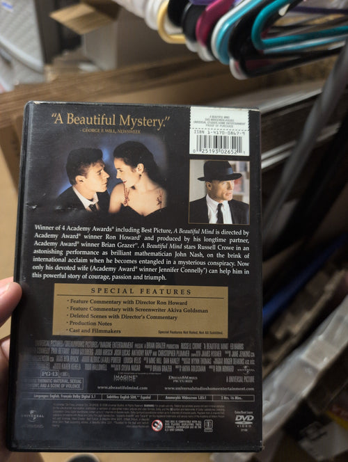 A Beautiful Mind (DVD Single Disc) [DVD] - Image 2
