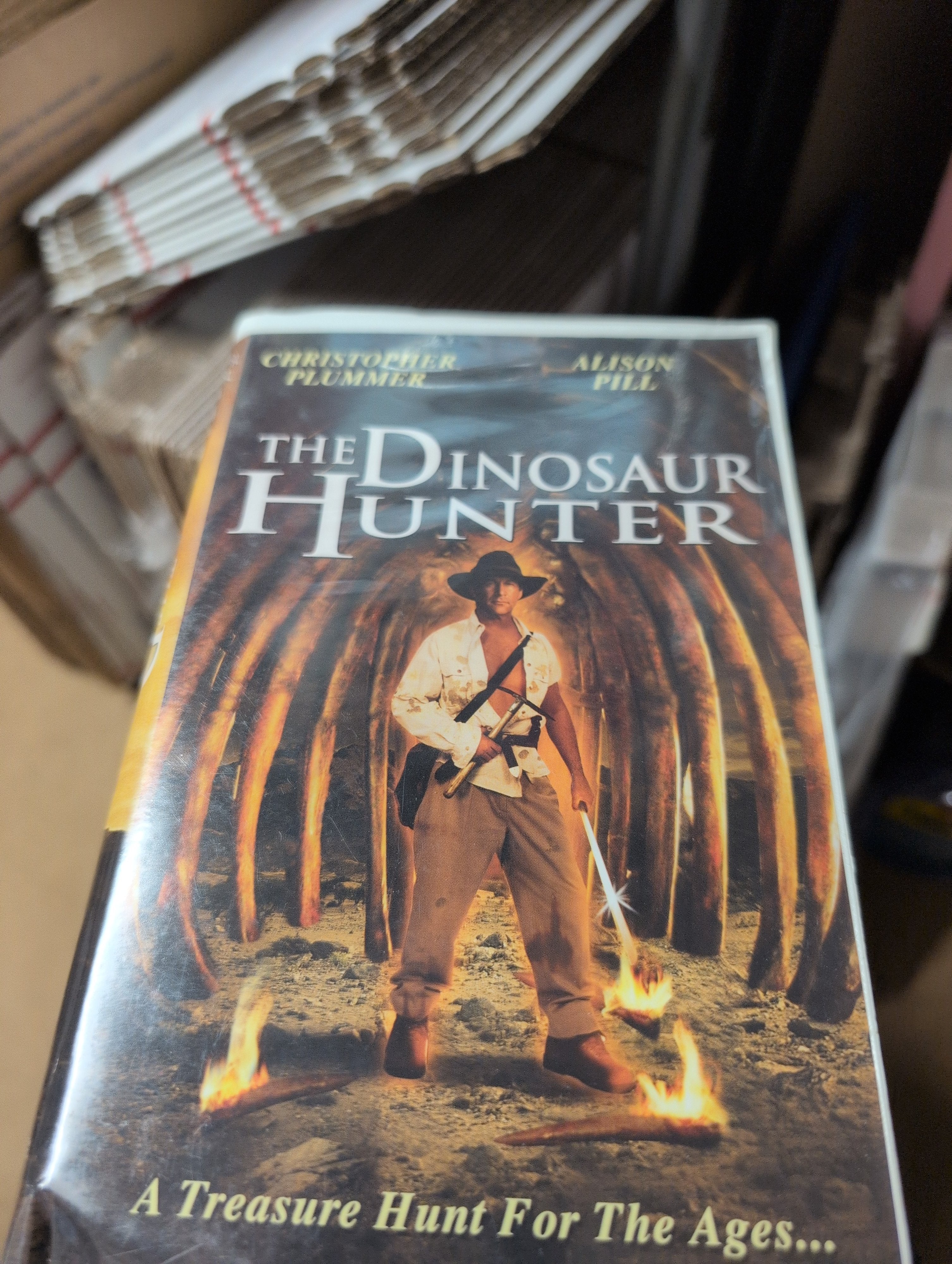 The Dinosaur Hunter VHS Movie - Image 1