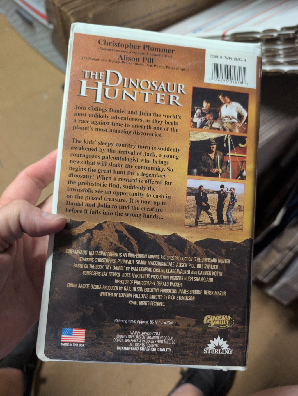 The Dinosaur Hunter VHS Movie - Image 4
