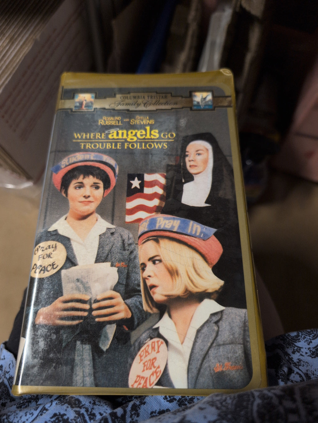 Where Angels Go Trouble Follows VHS Columbia Tristar - Image 1