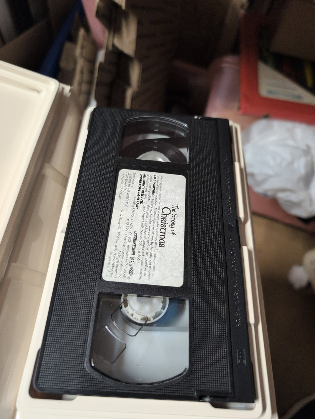The Story of Christmas VHS Hemdale Home Video - Image 2