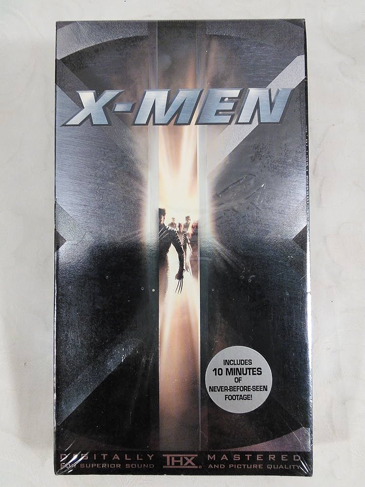 X-Men VHS Tape Marvel 2000 - Image 3