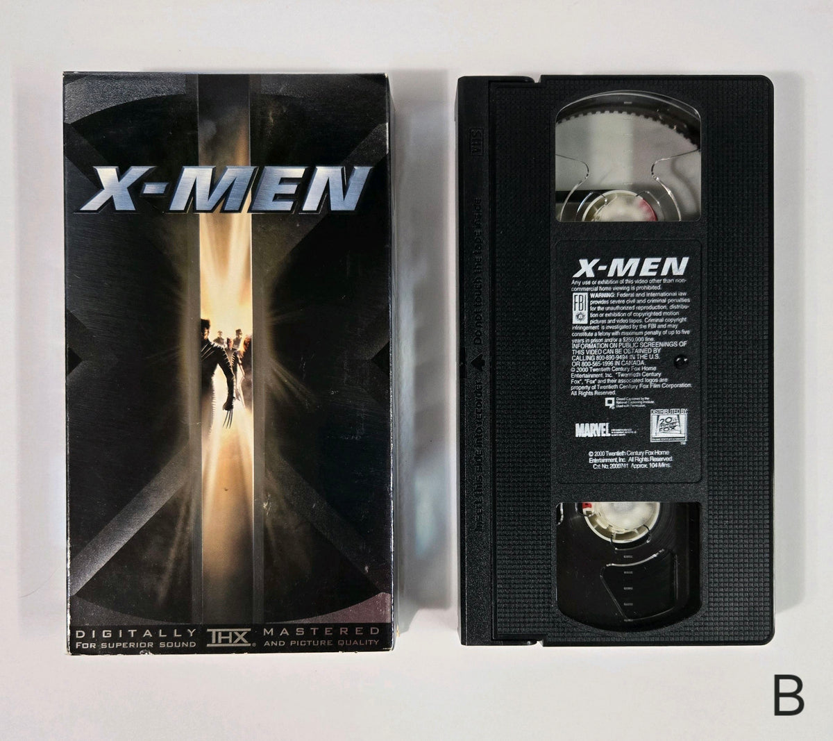 X-Men VHS Tape Marvel 2000 - Image 4
