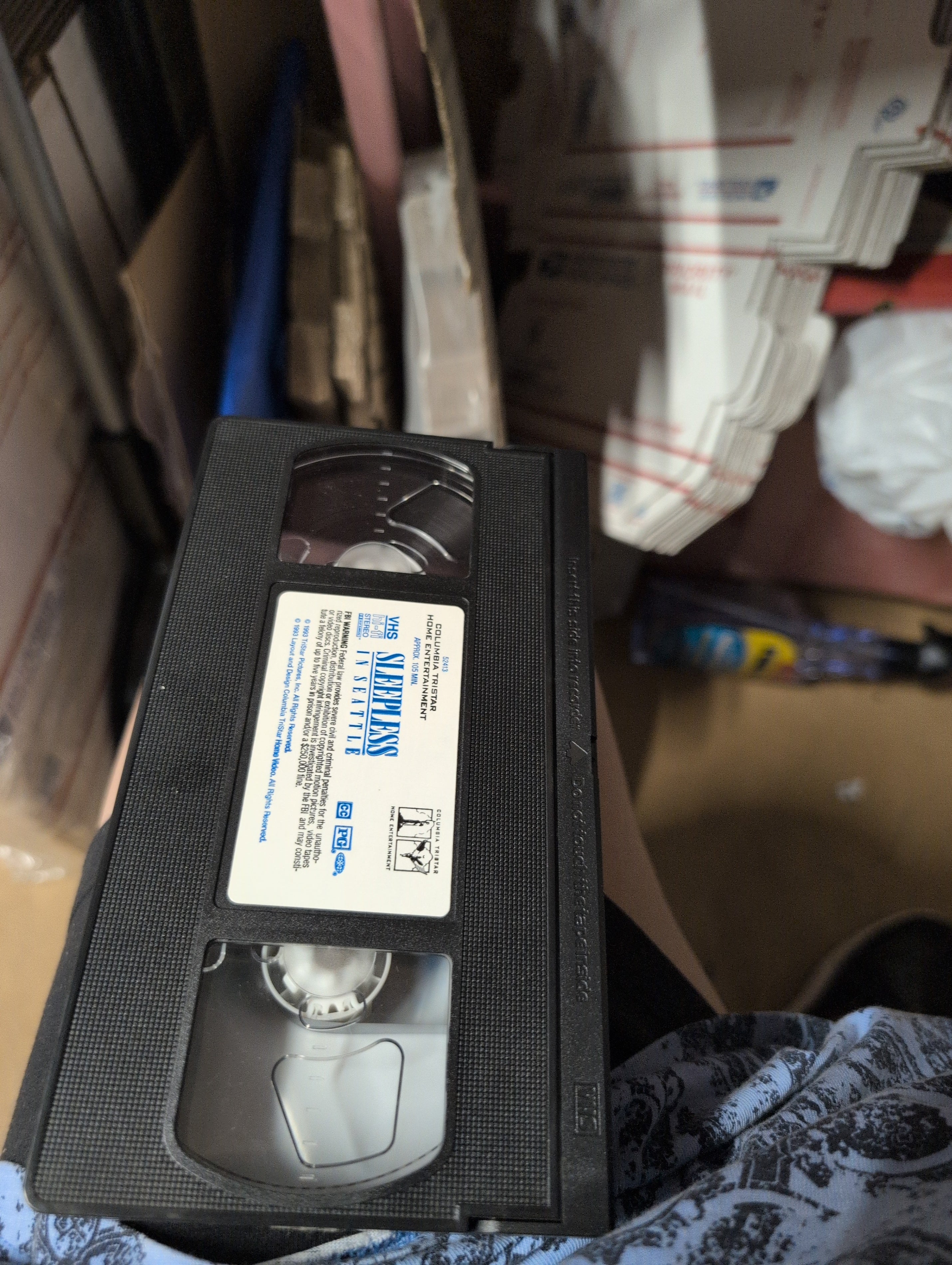 Sleepless in Seattle VHS Tape Classic Family Movie - Image 1