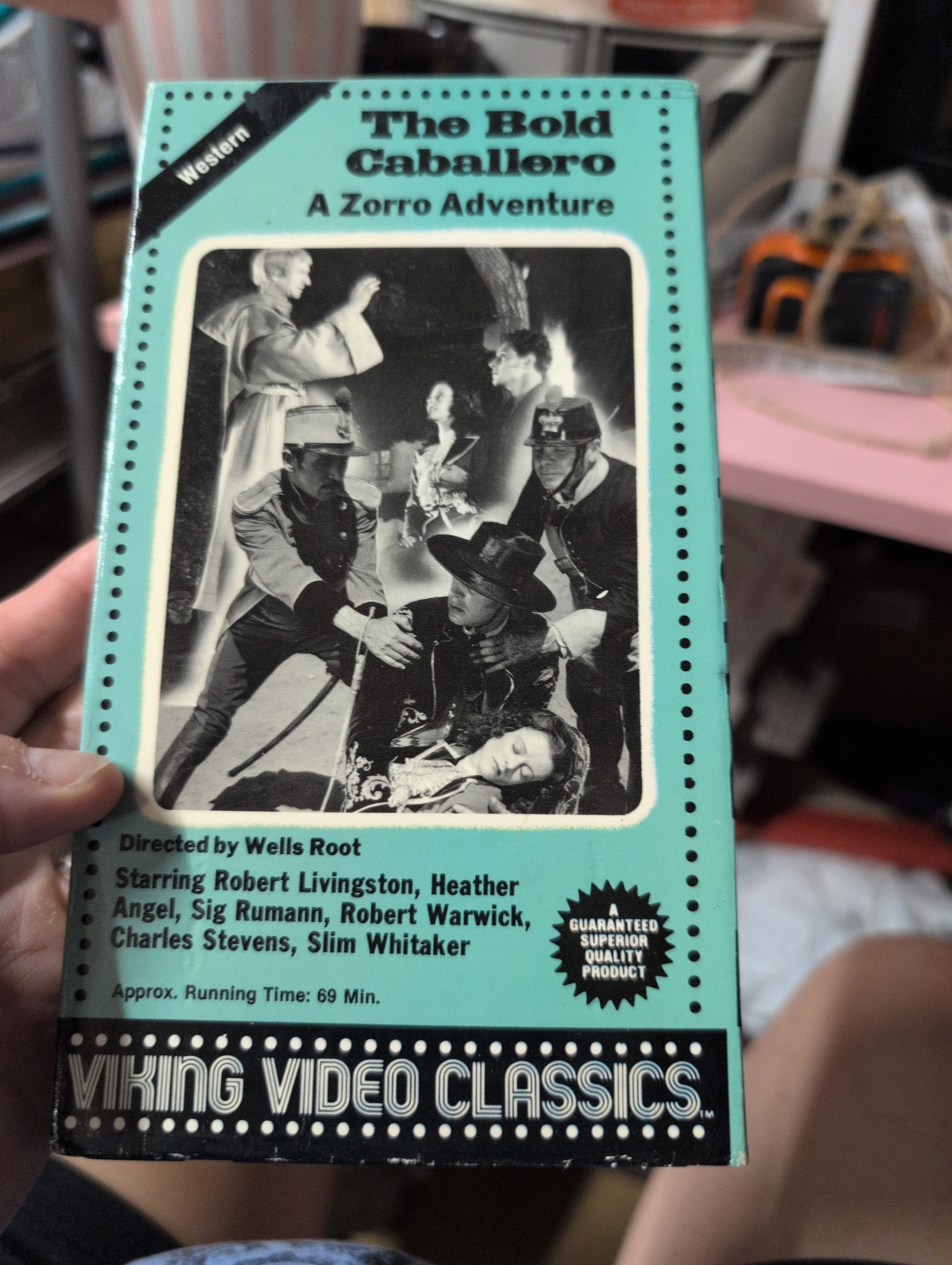 The Bold Caballero VHS Western Adventure by Burbank Video - Image 1