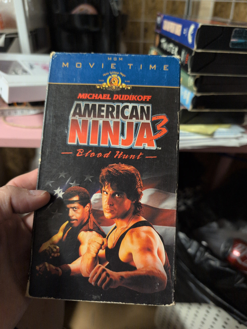 American Ninja 3: Blood Hunt VHS MGM Movie Time - Image 1