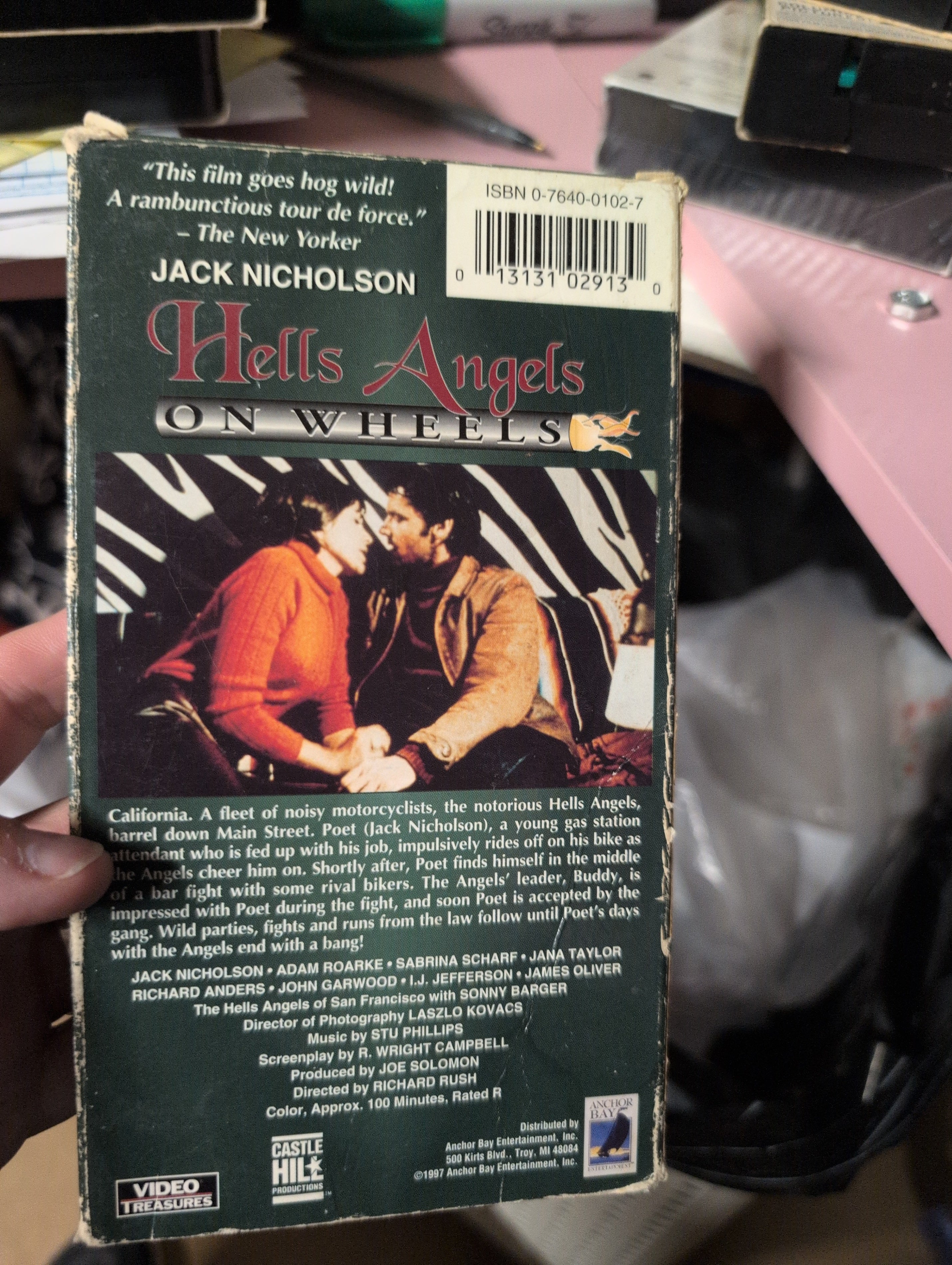 Hells Angels on Wheels VHS Jack Nicholson Classic - Image 2