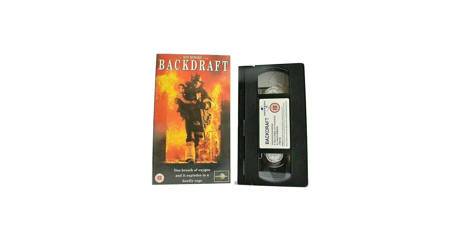 Backdraft [VHS] - Image 2