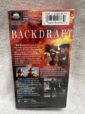 Backdraft [VHS] - Image 1