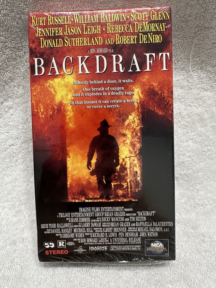 Backdraft [VHS] - Image 3
