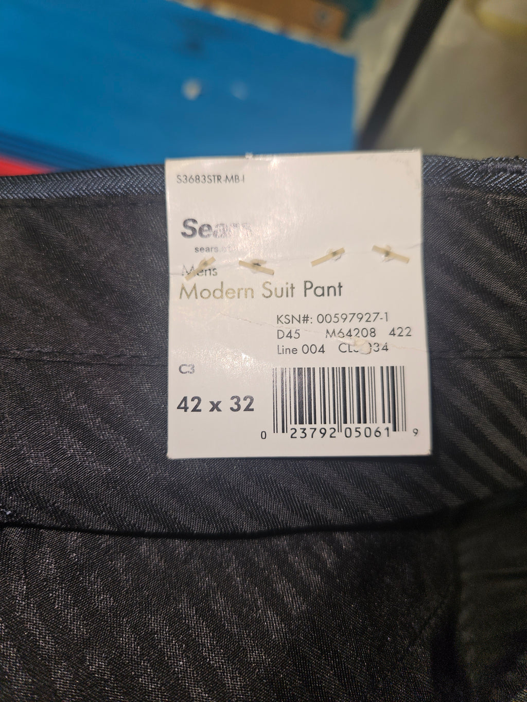Men's Dress Pants in Dark Gray - Image 4