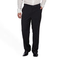 Covington Men's Flat Front Suit Pants, Size: 30x30, black - Image 1