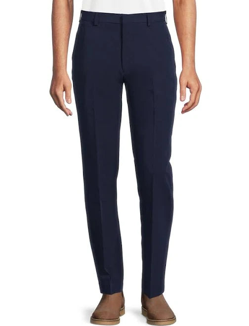 Covington Men's Flat Front Suit Pants, Size: 30x30, black - Image 7