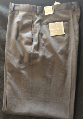 Covington Men's Flat-Front Dress Pants, Size: 40x30, Grey - Image 7