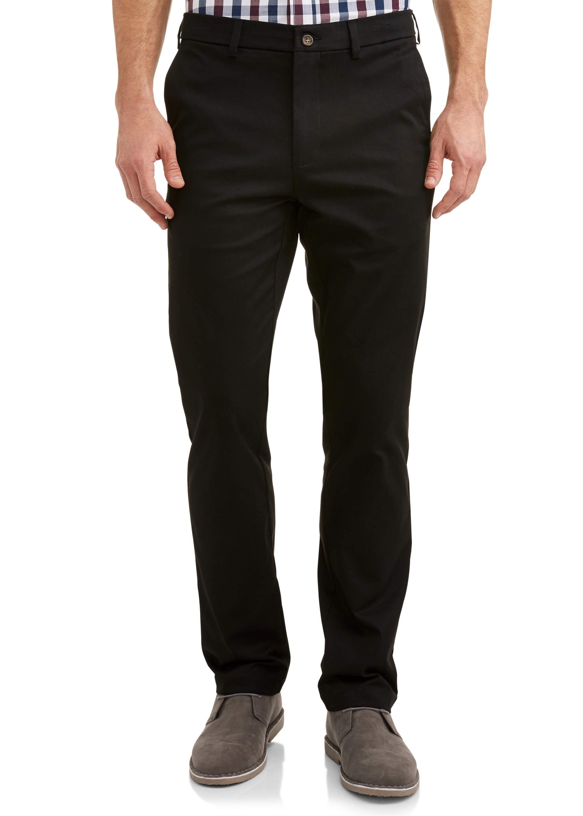George Men's Elastic Flat Front Pant - Image 7