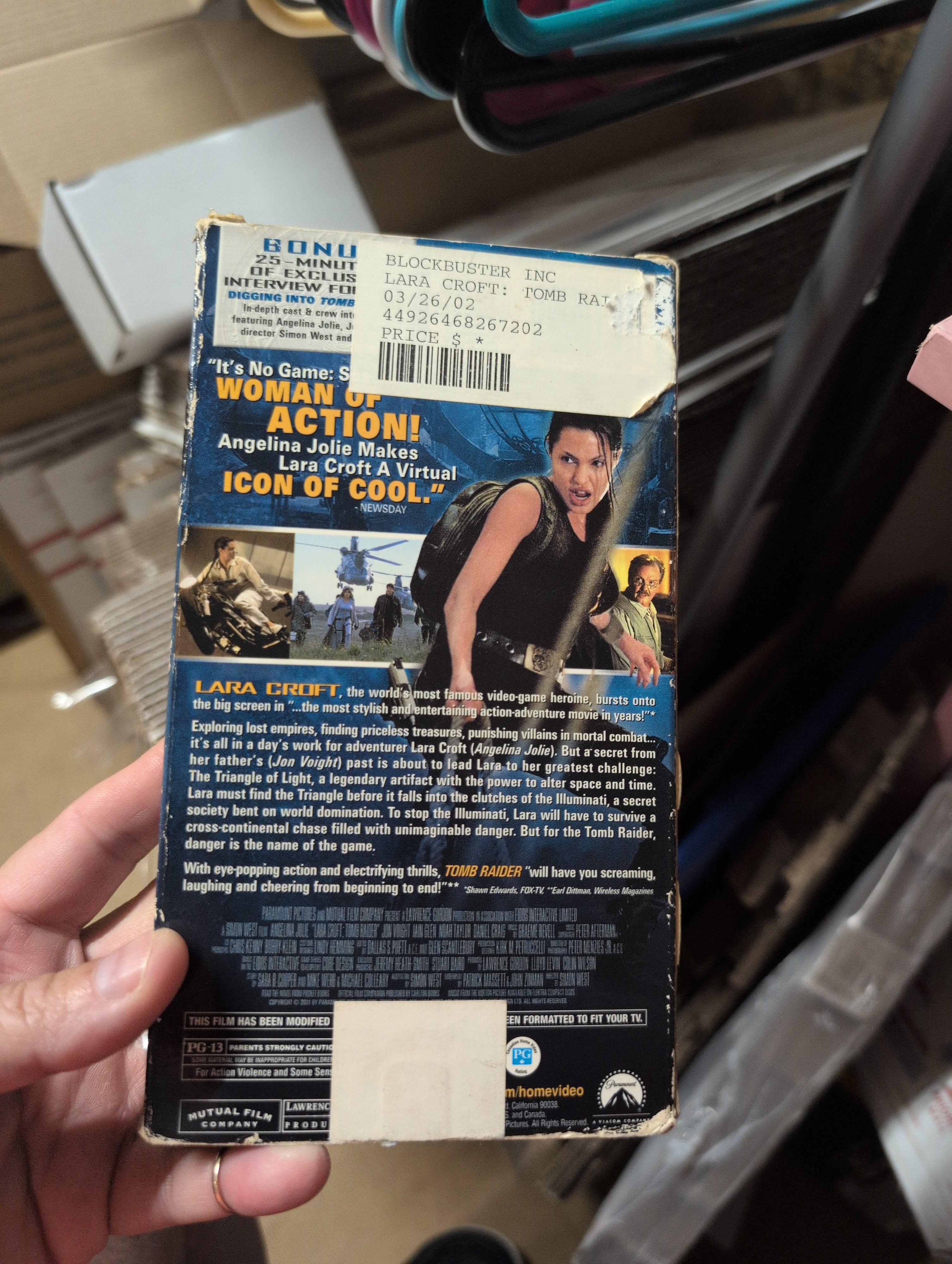 Lara Croft Tomb Raider VHS Movie - Image 4