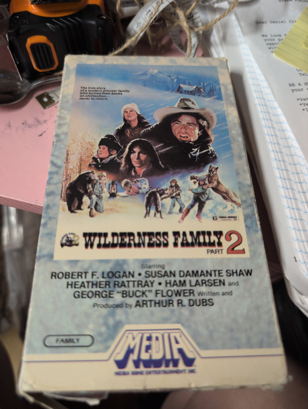 Wilderness Family Part 2 VHS Family Movie - Image 1