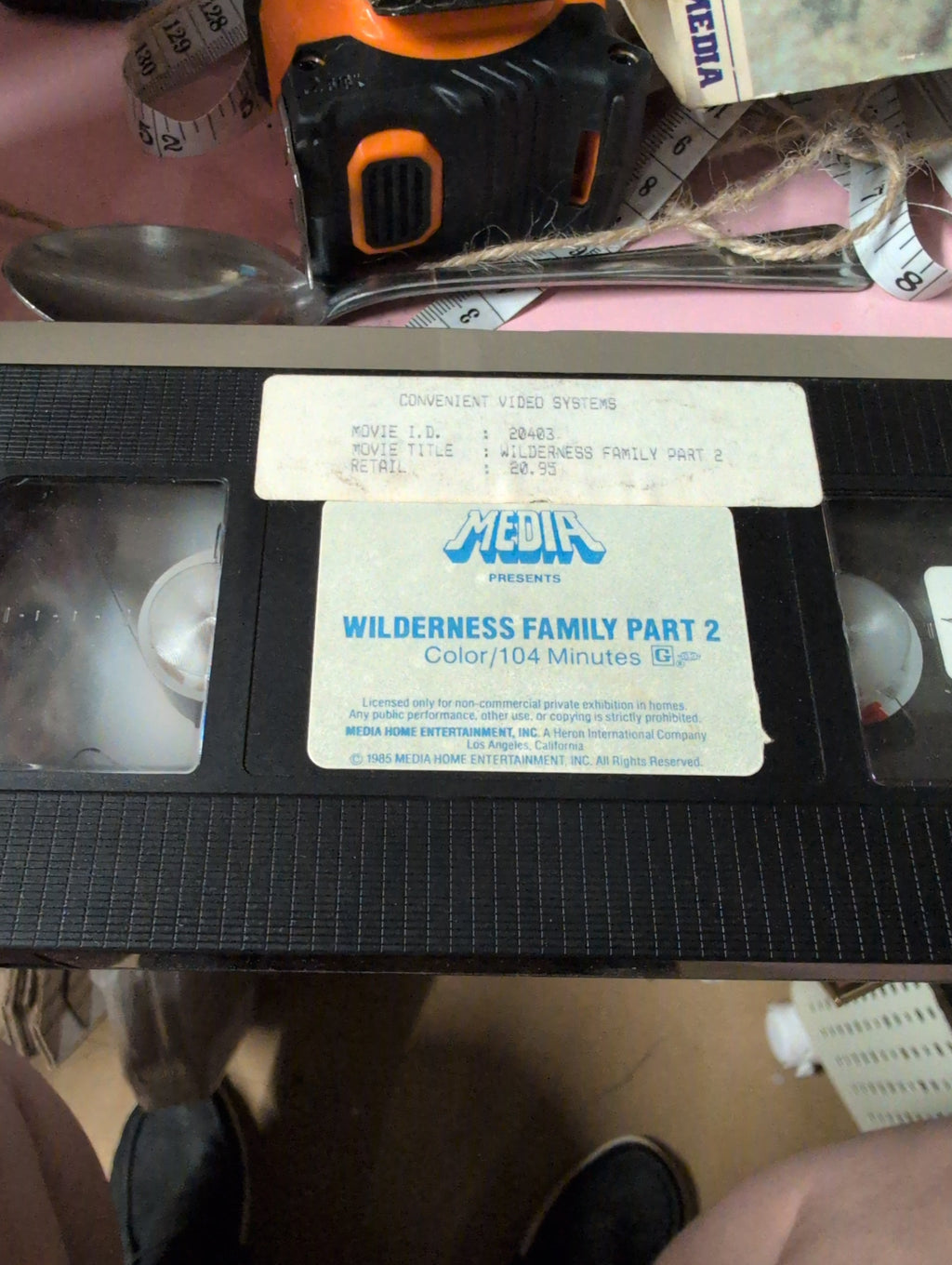 Wilderness Family Part 2 VHS Family Movie - Image 2