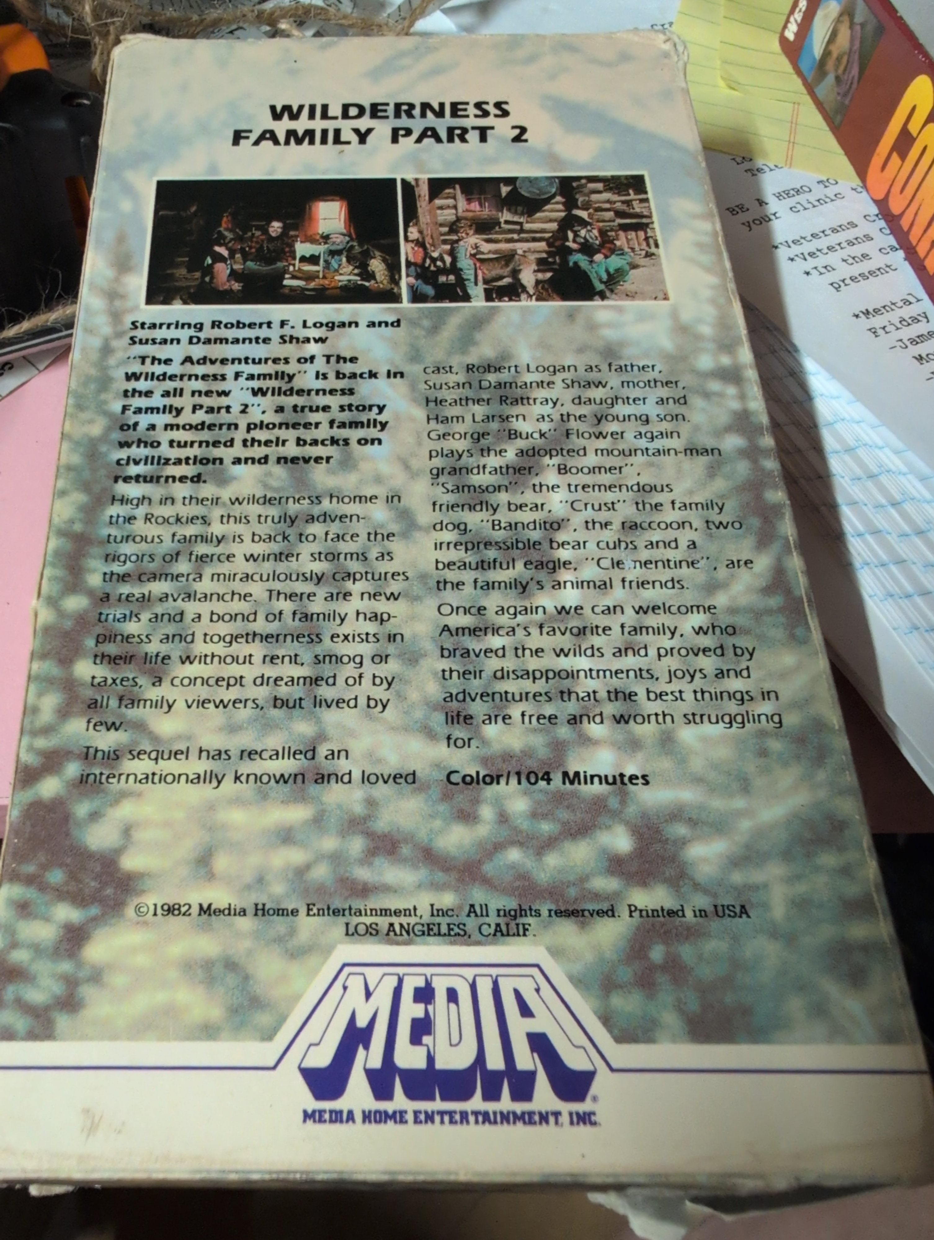Wilderness Family Part 2 VHS Family Movie - Image 4