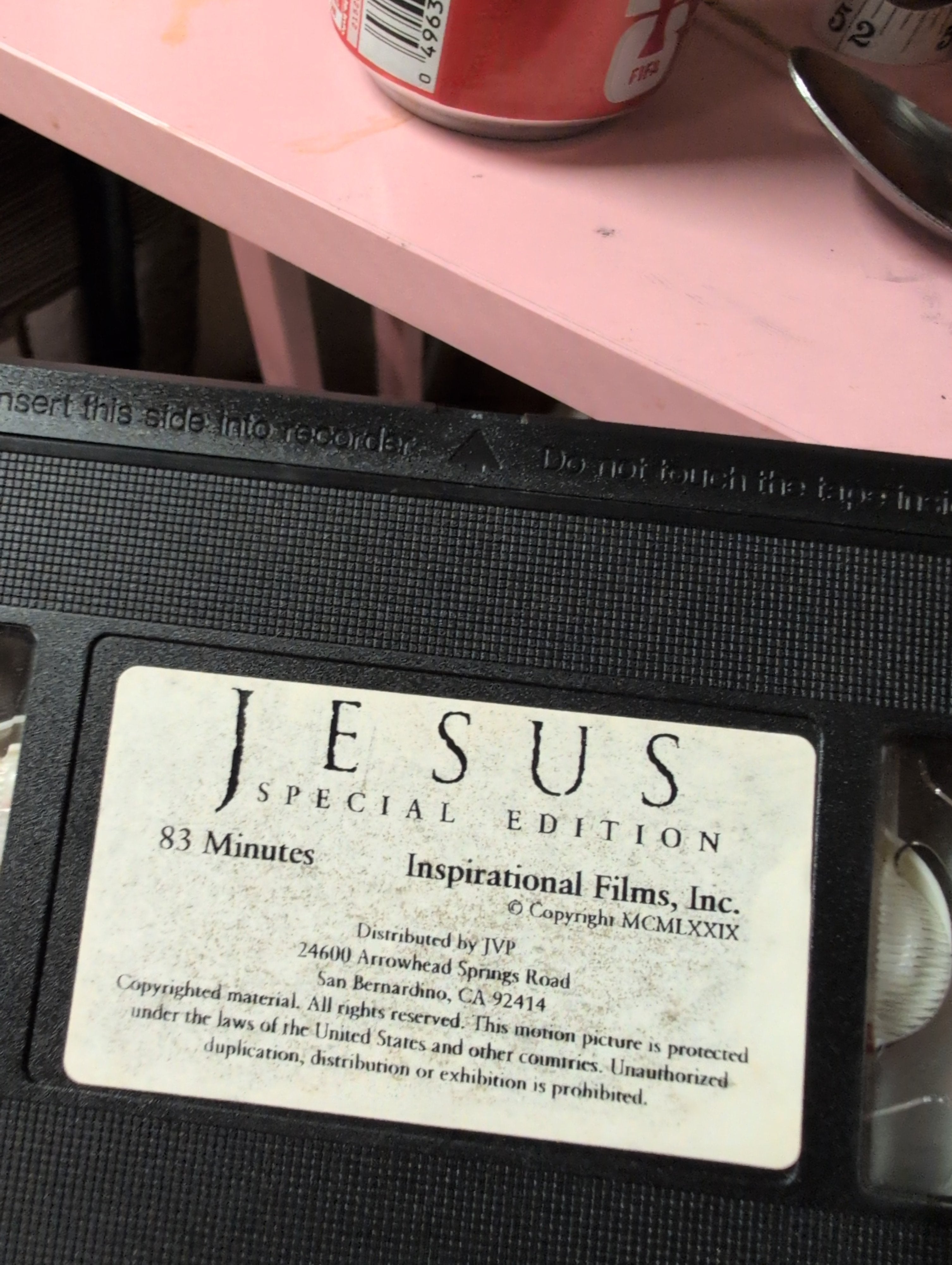 Jesus VHS Movie Classic Religious Film - Image 2
