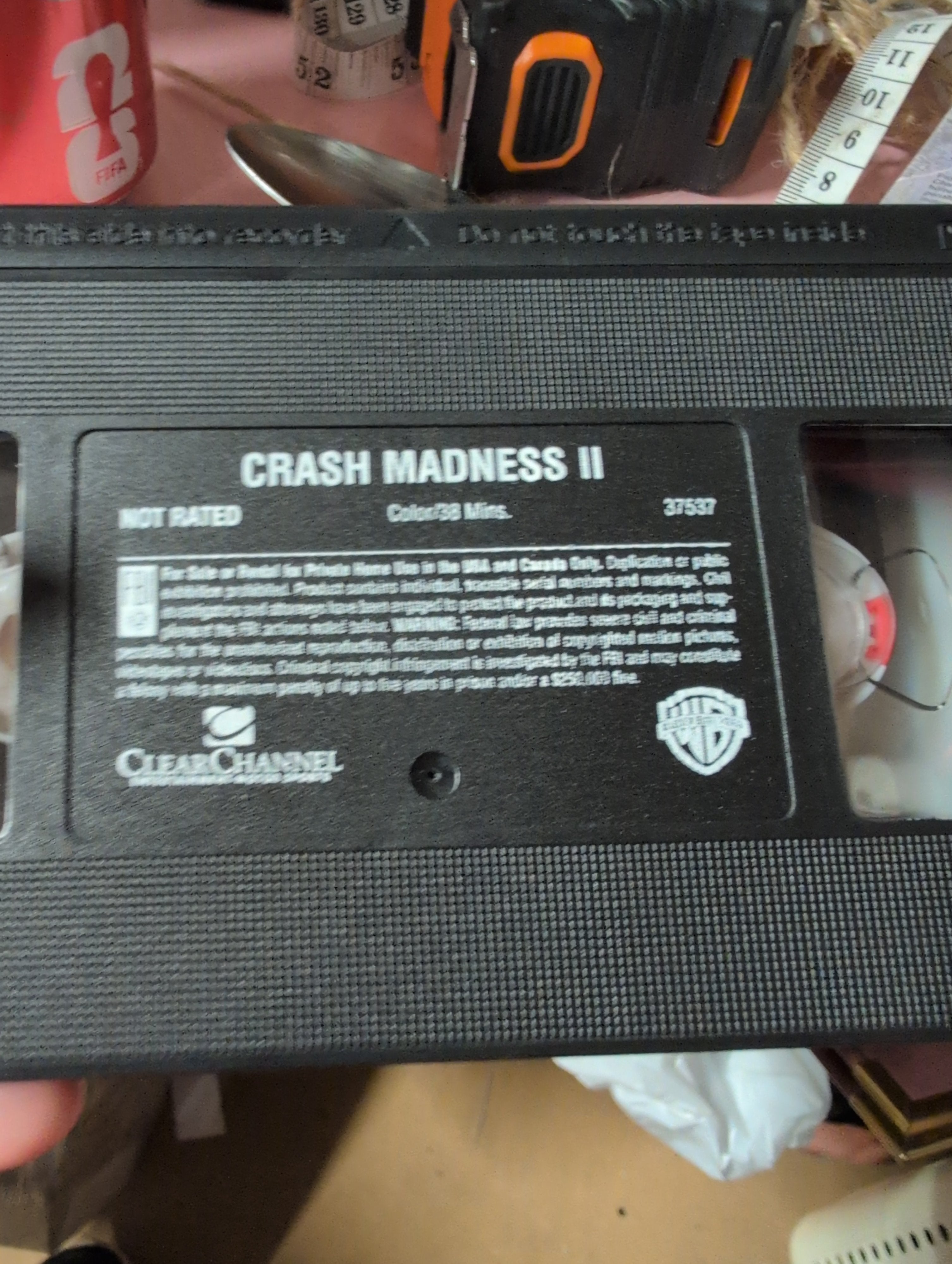 Crash Madness II VHS Tape 39 Mins - Image 2