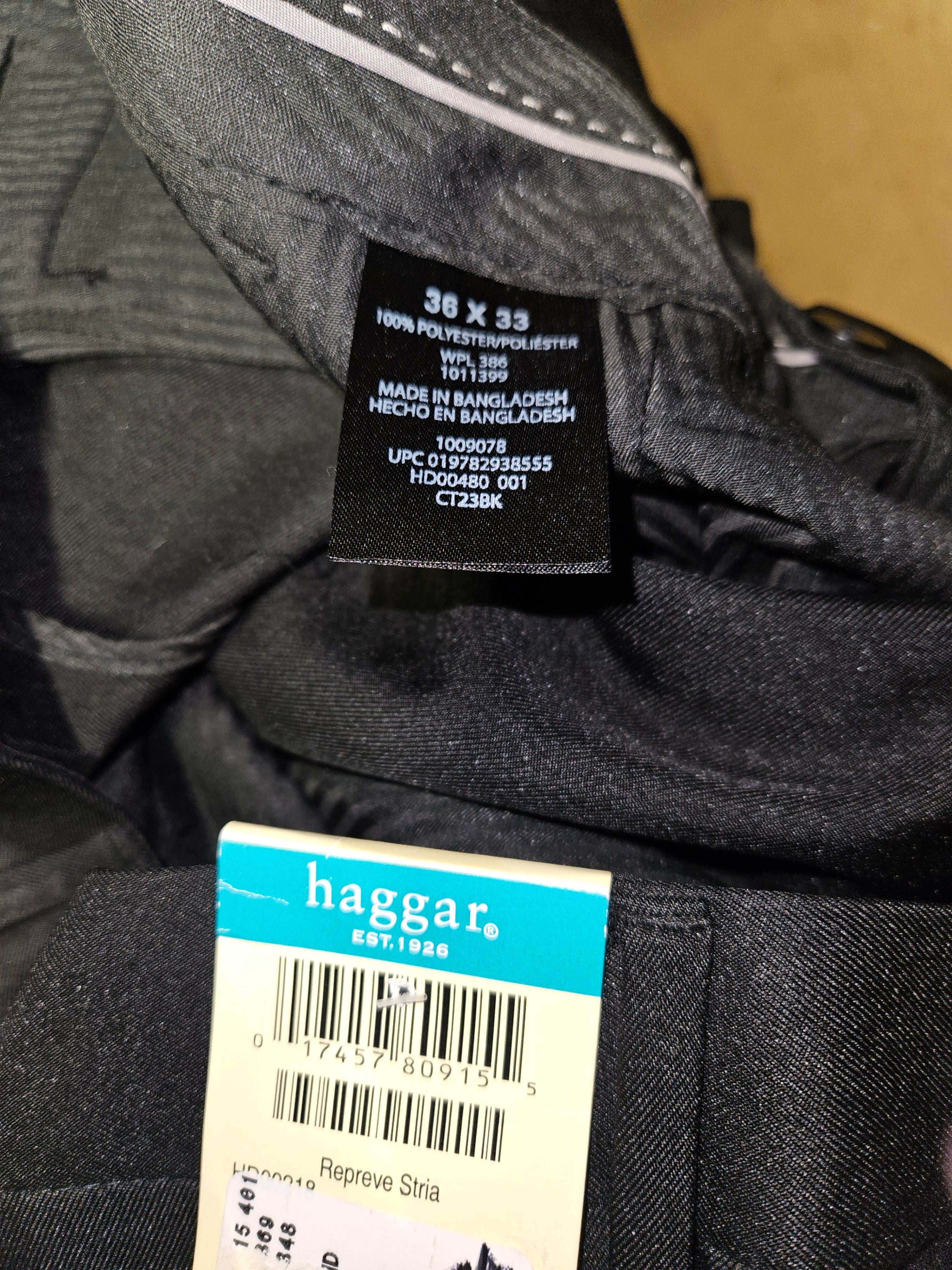 Black Dress Pants with Pleats - Image 2