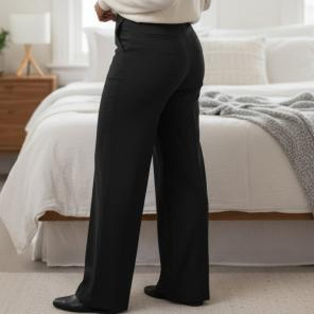Simply Styled Women Trouser Fit Pants, Black, Size: 18a - Image 3