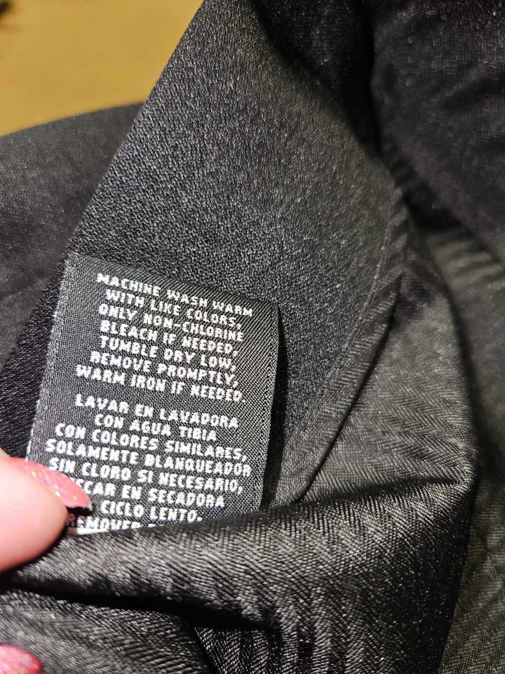 Men's Black Dress Pants - Image 3