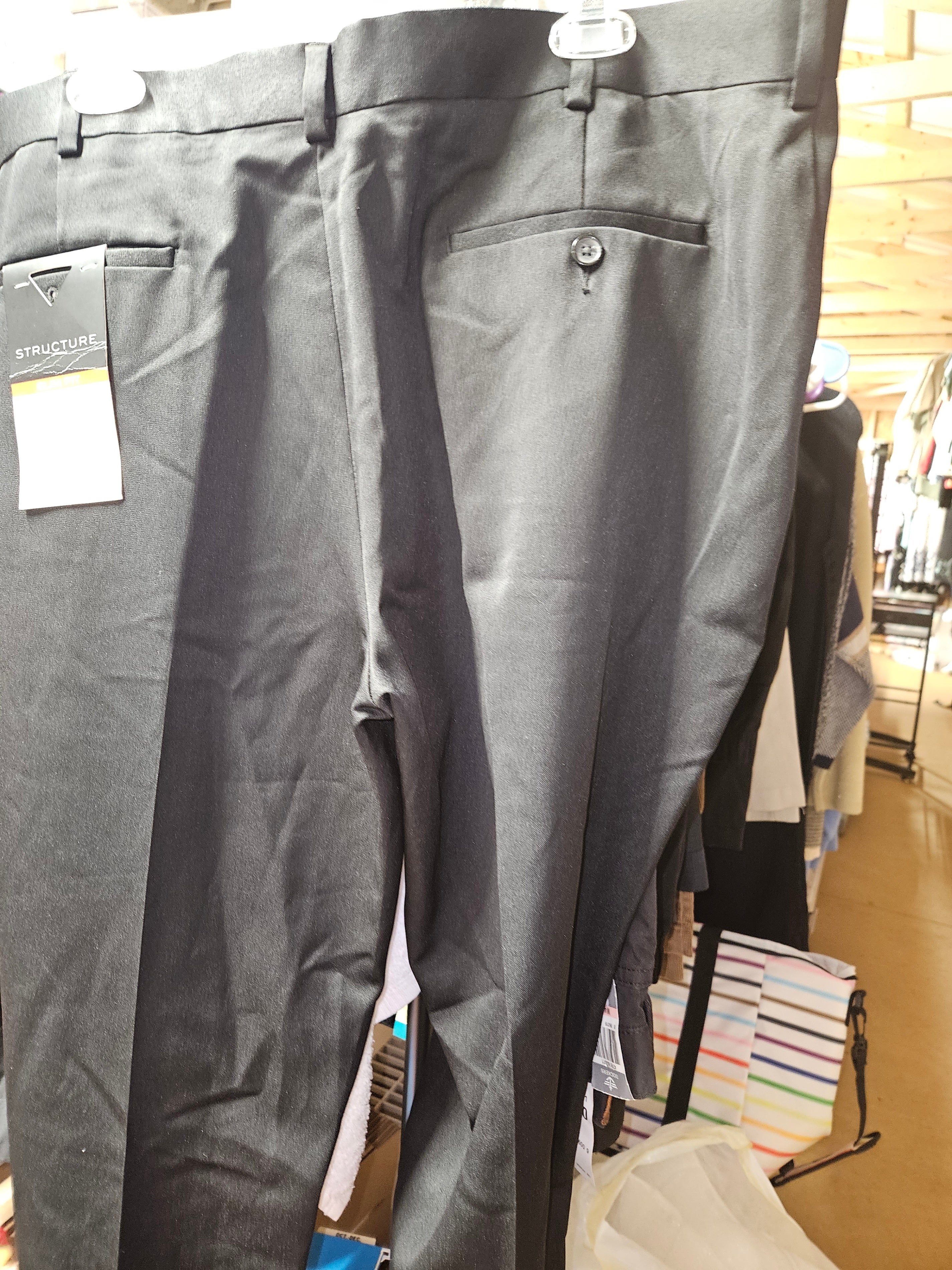 Men's Black Dress Pants - Image 5